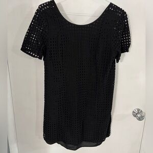 2/$15- BCBGeneration Black Eyelet Dress